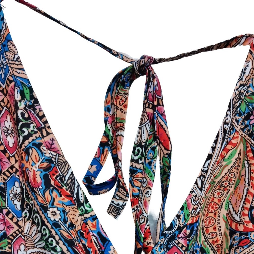 Multi-Color Boho Maxi Dress - Picture 5 of 5